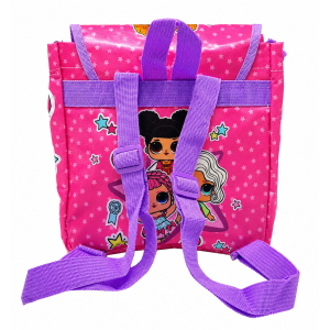 ZAINO ATHLETIC TRENDY LOL SUPRISE BAMBINA ASILO BORSA SCUOLA TEMPO LIBERO CM.20X20X9 - B99195MC