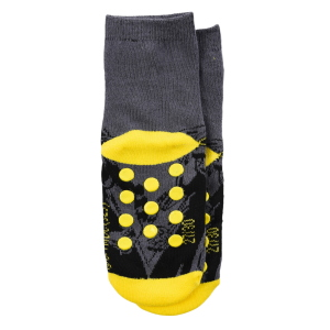CALZINI ANTISCIVOLO BATMAN IN MISTO COTONE SINGOLO PAIA BAMBINI 27/30 - HY06052/GRIGIO