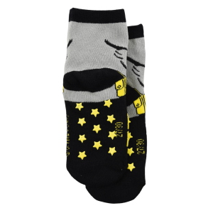 CALZINI ANTISCIVOLO BATMAN IN MISTO COTONE SINGOLO PAIA BAMBINI 23/26- HY06052/NERO