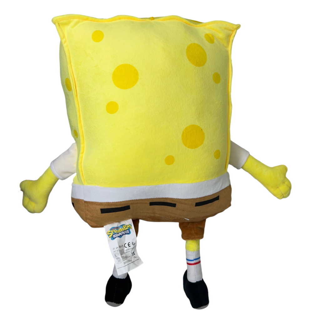 PELUCHE SPONGEBOB MORBIDO PUPAZZO 55 CM IN FIBRA RICICLATA - PTS1818/35