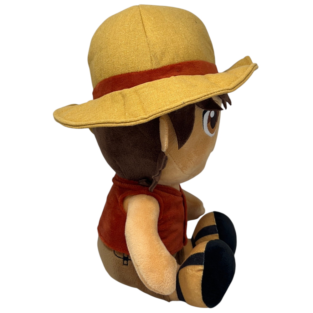 PELUCHE LUFFY ONE PIECE LIVE ACTION MORBIDO PUPAZZO 33 CM IN FIBRA RICICLATA - 860005761