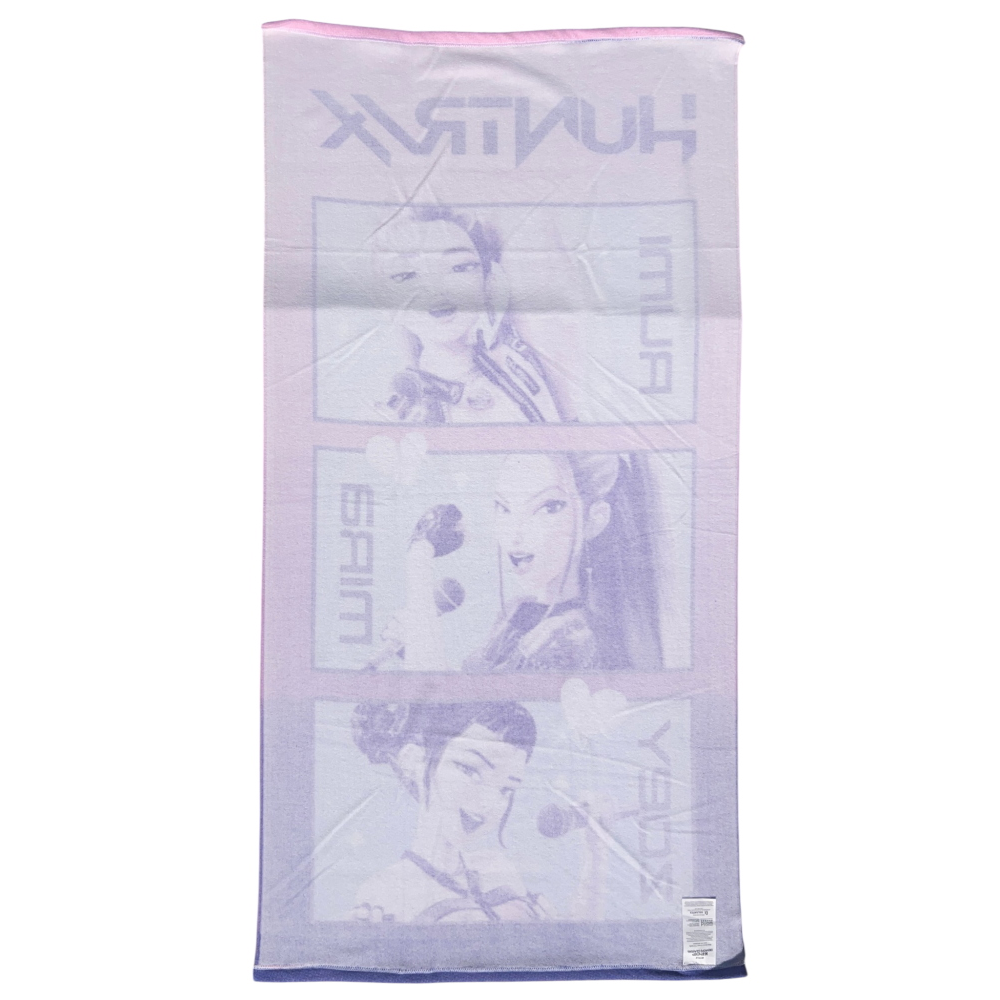 TELO MARE K-POP DEMON HUNTERS HUNTRIX ASCIUGAMANO PER BAMBINI IN MICROFIBRA CM 140X70 - KDH2382