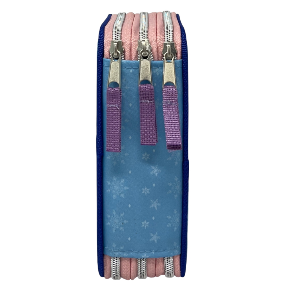 ASTUCCIO SCUOLA FROZEN DISNEY MULTISCOMPARTO 3 ZIP PORTACOLORI GIOTTO - 5556