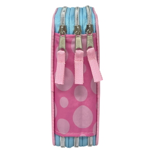 ASTUCCIO SCUOLA MINNIE DISNEY MULTISCOMPARTO 3 ZIP PORTACOLORI GIOTTO - 5559