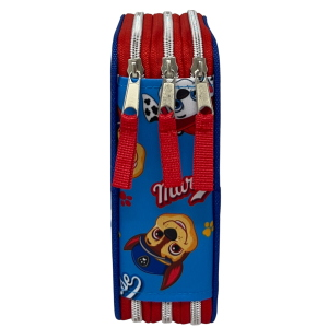 ASTUCCIO SCUOLA PAW PATROL MULTISCOMPARTO 3 ZIP PORTACOLORI GIOTTO - 5560