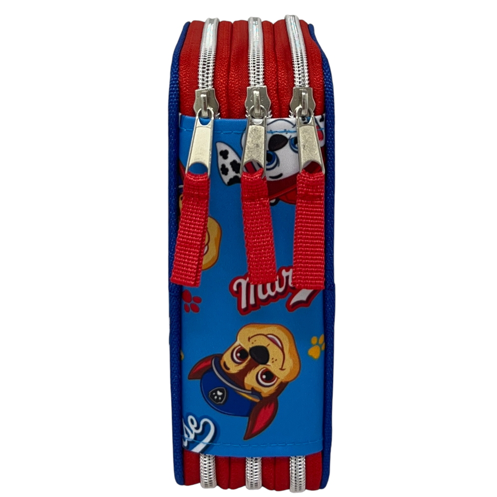 ASTUCCIO SCUOLA PAW PATROL MULTISCOMPARTO 3 ZIP PORTACOLORI GIOTTO - 5560