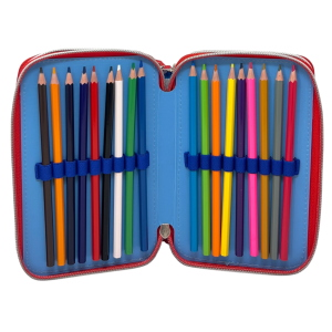 ASTUCCIO SCUOLA PAW PATROL MULTISCOMPARTO 3 ZIP PORTACOLORI GIOTTO - 5560