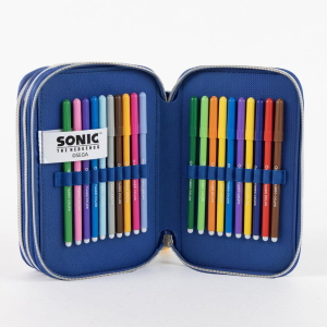 ASTUCCIO SCUOLA SONIC MULTISCOMPARTO 3 ZIP PORTACOLORI GIOTTO - 5561