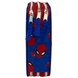 ASTUCCIO SCUOLA SPIDERMAN MARVEL MULTISCOMPARTO 3 ZIP PORTACOLORI GIOTTO - 5562