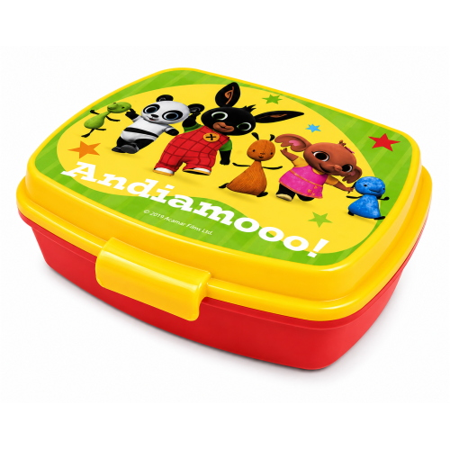 PORTAMERENDA BING BUNNY PADGET PANDO FLOP SULA AMMA PORTA PRANZO SCUOLA TEMPO LIBERO CM. 17X14X6 - ST44274