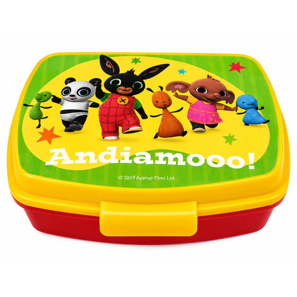 PORTAMERENDA BING BUNNY PADGET PANDO FLOP SULA AMMA PORTA PRANZO SCUOLA TEMPO LIBERO CM. 17X14X6 - ST44274