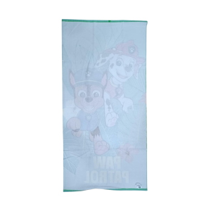 TELO MARE PAW PATROL ASCIUGAMANO PER BAMBINI IN MICROFIBRA CM 140X70 - EX1873