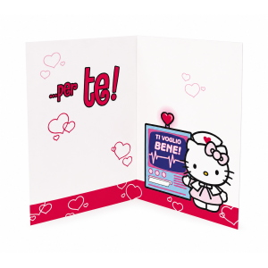 Biglietto Auguri Hello Kitty Ti Voglio Bene Emergenza Amore
