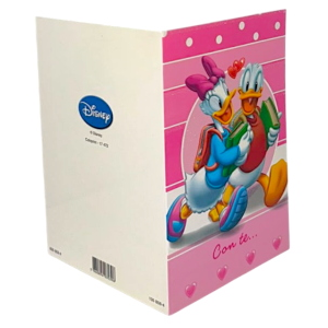 Biglietto Auguri Disney Paperino e Paperina Ti Voglio Bene Scuola