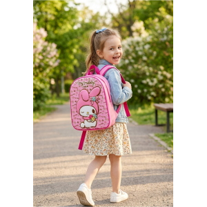 ZAINO ASILO 3D MY MELODY SANRIO IMMAGINE A RILIEVO BORSA SCUOLA TEMPO LIBERO - 1000EVA315285