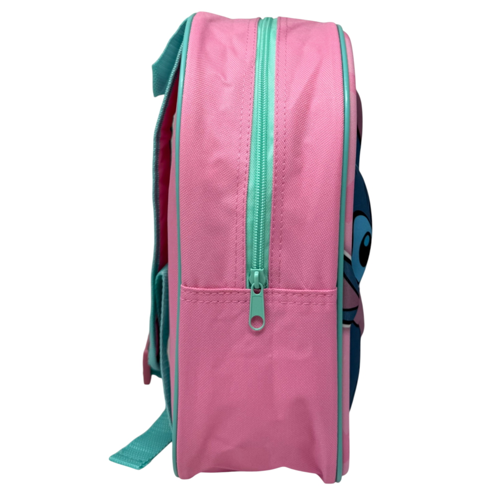 ZAINO ASILO 3D STITCH E ANGEL DISNEY IMMAGINE A RILIEVO BORSA SCUOLA TEMPO LIBERO - 1000EVA315292