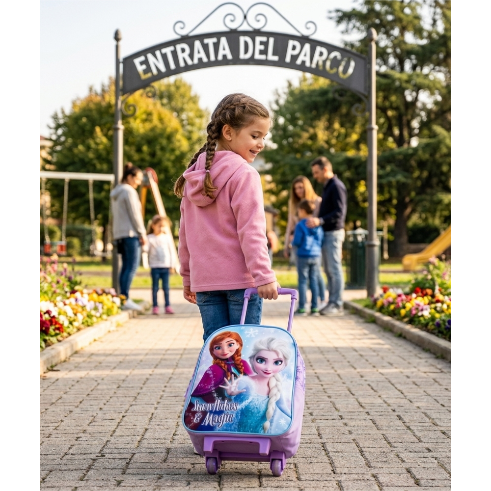 ZAINO ASILO TROLLEY FROZEN DISNEY BORSA PER SCUOLA MATERNA TEMPO LIBERO - 1042815300