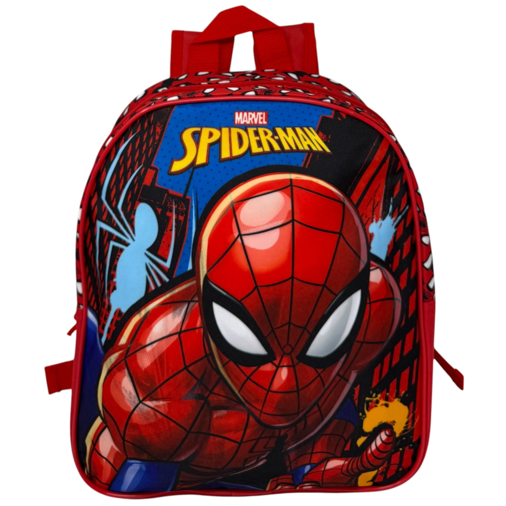 ZAINO ASILO SPIDERMAN MARVEL BORSA SCUOLA INFANZIA TEMPO LIBERO PASSEGGIO - 508828