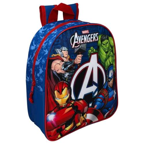 ZAINO ASILO AVENGERS MARVEL BORSA SCUOLA INFANZIA TEMPO LIBERO PASSEGGIO - 506380