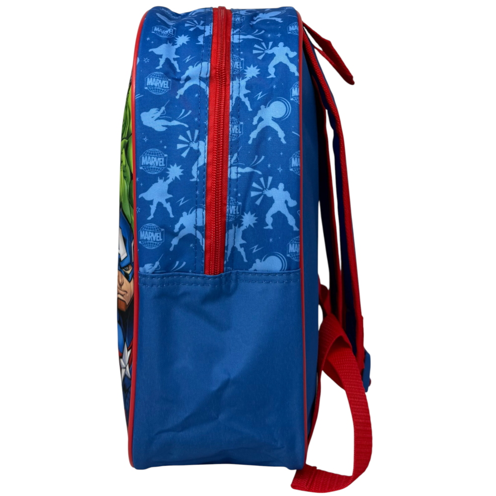 ZAINO ASILO AVENGERS MARVEL BORSA SCUOLA INFANZIA TEMPO LIBERO PASSEGGIO - 506380