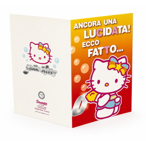Biglietto Auguri Hello Kitty Biglietto di Buon Compleanno Originale con Grafica Colorata