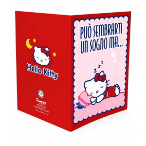 Biglietto Auguri Hello Kitty Biglietto Originale di Compleanno con Grafica Dolce e Simpatica