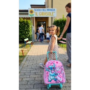 ZAINO ASILO TROLLEY STITCH DISNEY BORSA PER SCUOLA MATERNA TEMPO LIBERO - 1042815292