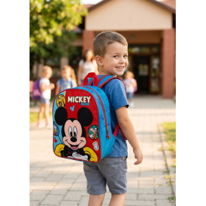 ZAINO ASILO TOPOLINO DISNEY BORSA SCUOLA INFANZIA TEMPO LIBERO PASSEGGIO - 1012935301