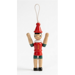 Figura Pinocchio Disney in legno 10 cm