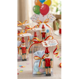 Figura Pinocchio Disney in legno 10 cm