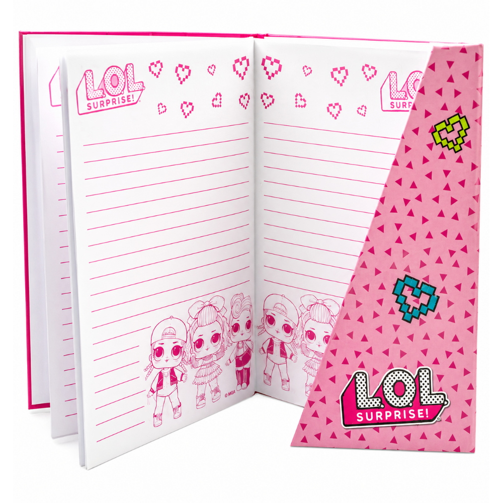 DIARIO SEGRETO LOL SURPRISE CON GLITTER CONFEZIONE REGALO BAMBINA - MT09