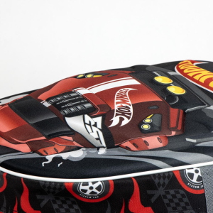 ZAINO ASILO 3D HOT WHEELS BORSA CON APPLICAZIONI 32 CM PER SCUOLA MATERNA DA PASSEGGIO - 5873