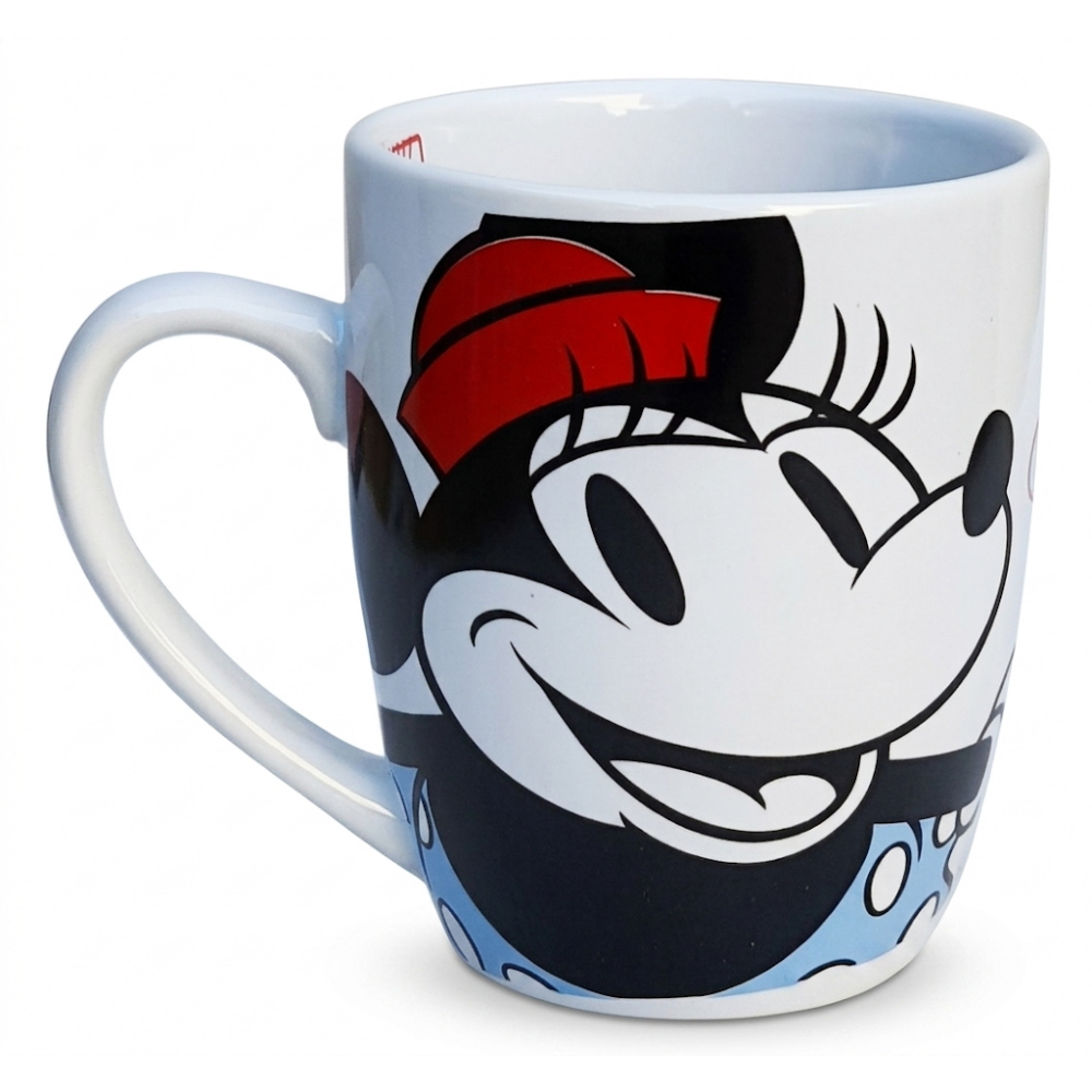 TAZZA MUG MINNIE MOUSE DISNEY CERAMICA CONICA ML. 340 CON CONFEZIONE - WD21446/3