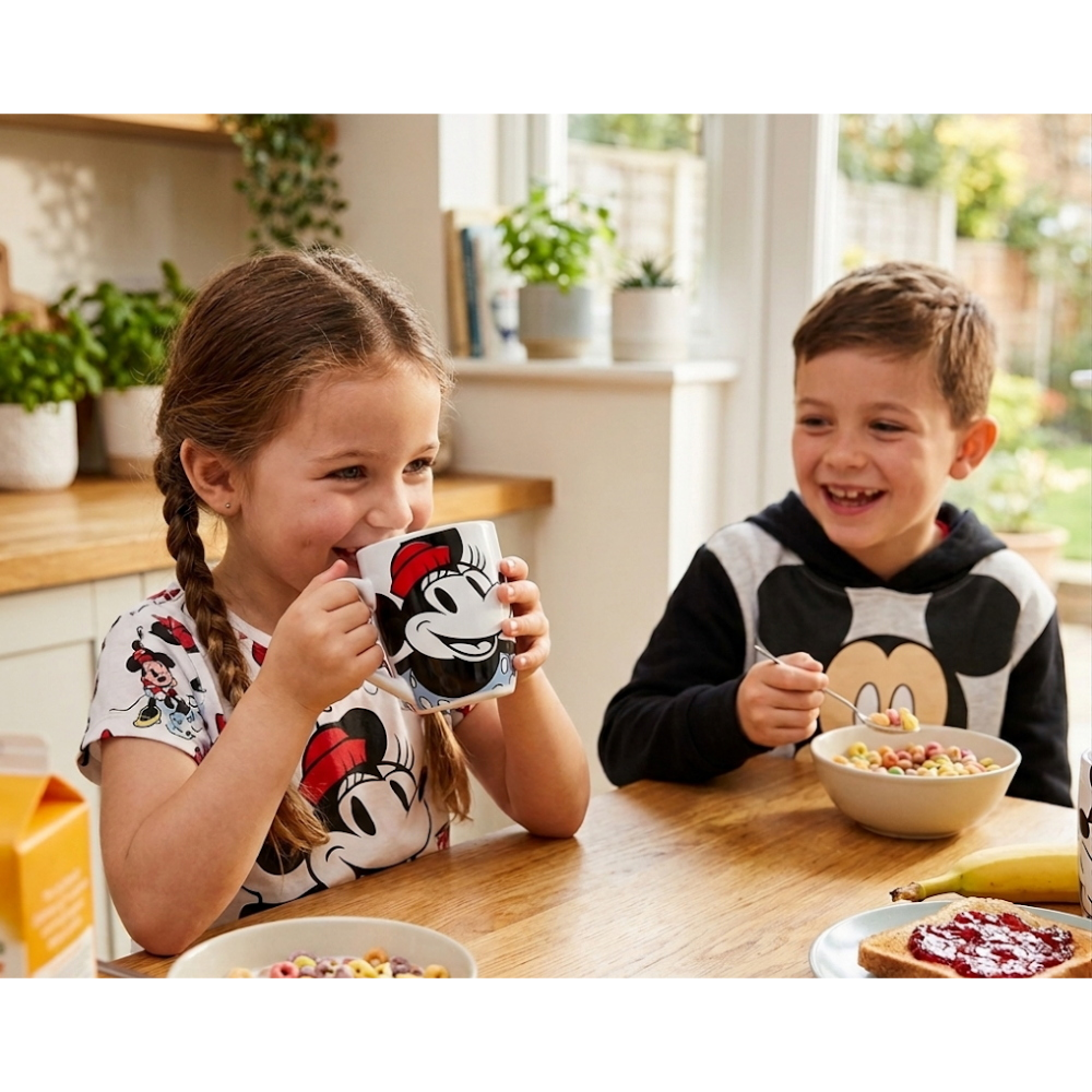 TAZZA MUG MINNIE MOUSE DISNEY CERAMICA CONICA ML. 340 CON CONFEZIONE - WD21446/3