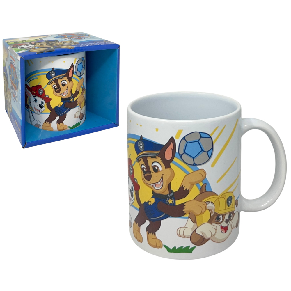 TAZZA MUG PAW PATROL IN CERAMICA 350 ML CONFEZIONE REGALO - N14211MC