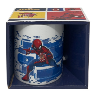 TAZZA MUG SPIDERMAN MARVEL IN CERAMICA 350 ML CONFEZIONE REGALO - M14215MC