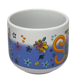 TAZZA LARGA JUMBO STITCH DISNEY IN CERAMICA 380 ML CONFEZIONE REGALO -  D14214MC