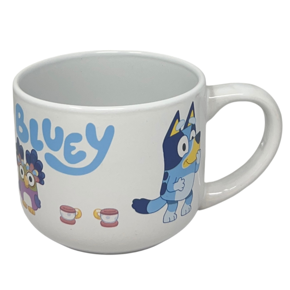 TAZZA LARGA JUMBO BLUEY IN CERAMICA 380 ML CONFEZIONE REGALO -  R13998MC