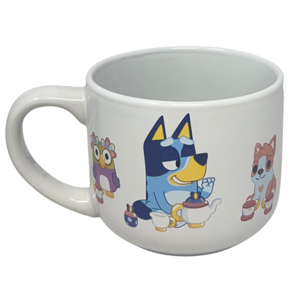 TAZZA LARGA JUMBO BLUEY IN CERAMICA 380 ML CONFEZIONE REGALO -  R13998MC