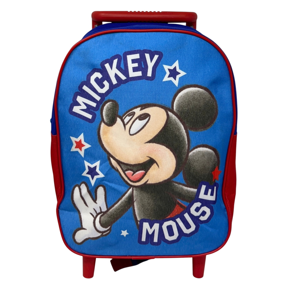 ZAINO ASILO TROLLEY TOPOLINO DISNEY BORSA PER SCUOLA MATERNA TEMPO LIBERO - 689536
