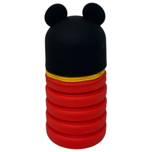 TOMBOLINO IN SILICONE TOPOLINO DISNEY ASTUCCIO ESTENSIBILE PORTA CANCELLERIA 20 CM - MIC1266
