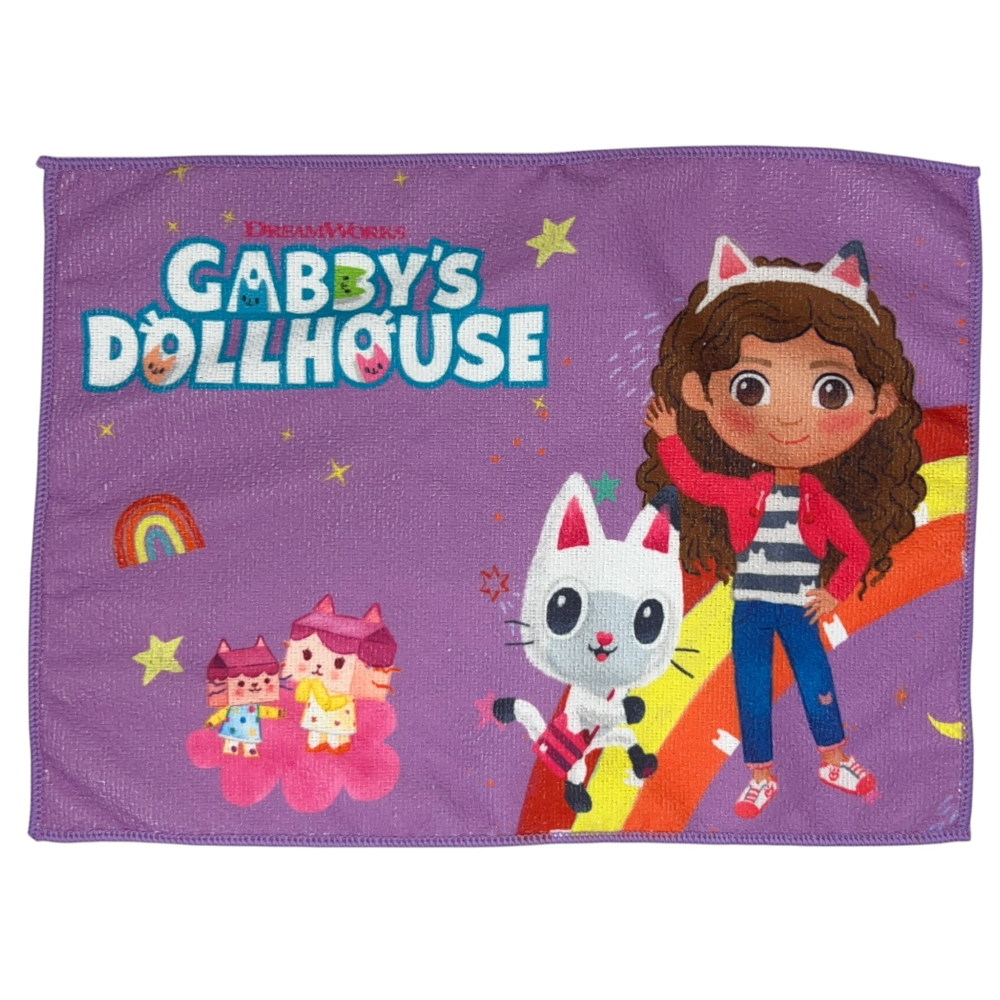 TOVAGLIETTA GABBY'S DOLLHOUSE IN TESSUTO DA COLAZIONE PRANZO CM.40X30- CI9136