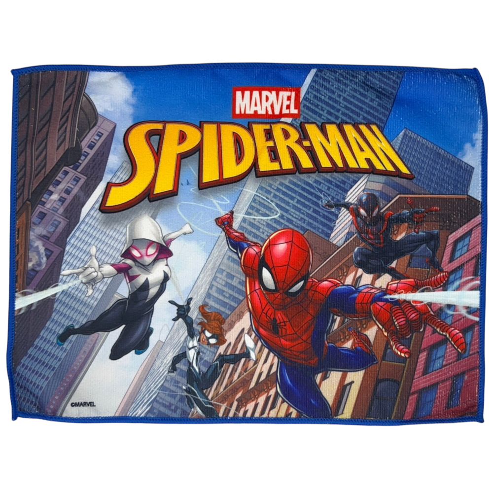 TOVAGLIETTA SPIDERMAN MARVEL IN TESSUTO DA COLAZIONE PRANZO CM.40X30- SPI1350