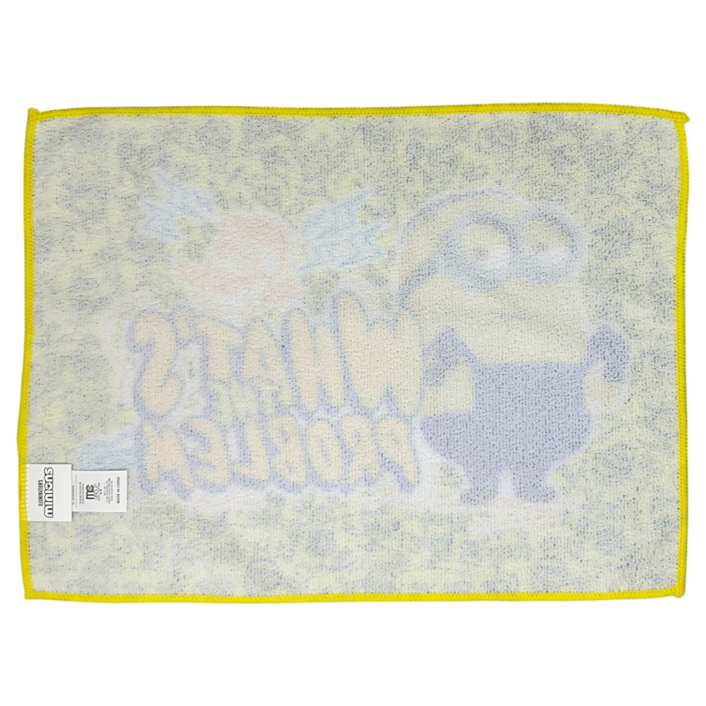 TOVAGLIETTA MINIONS IN TESSUTO DA COLAZIONE PRANZO CM.40X30- CI9135