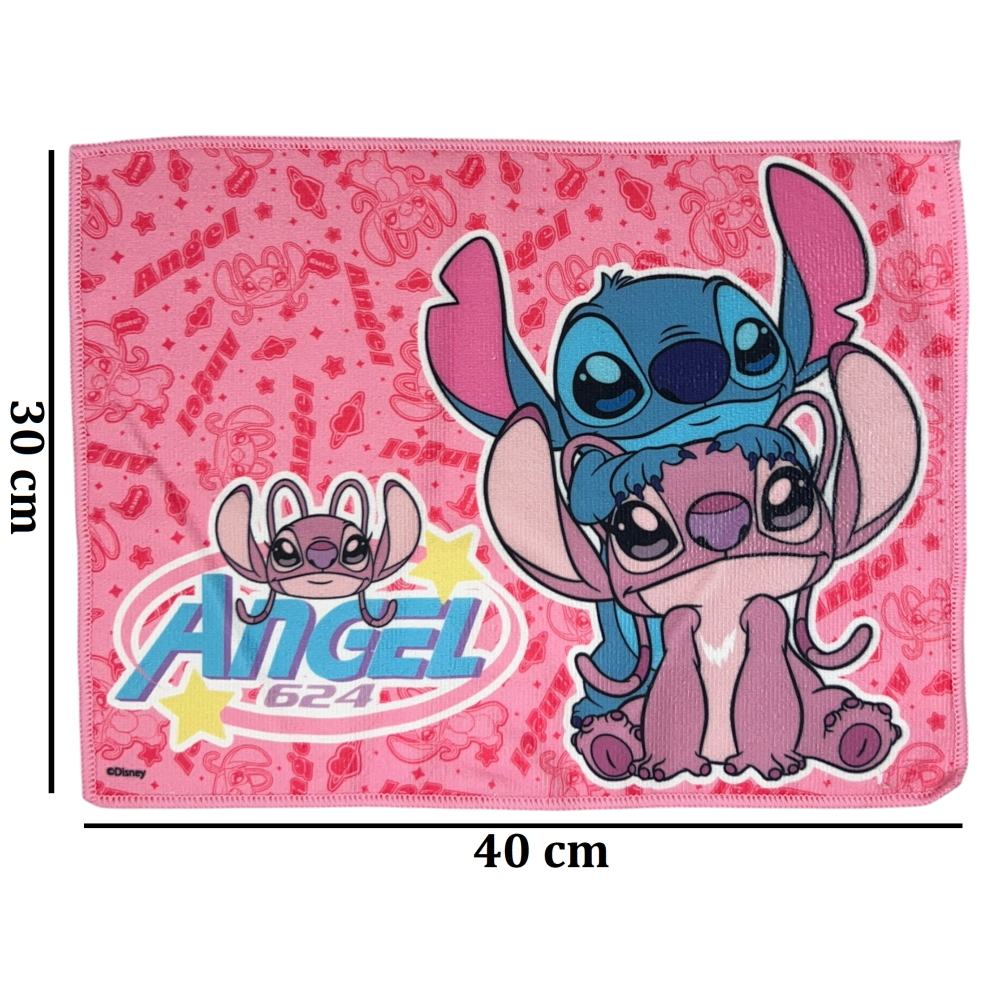 TOVAGLIETTA STITCH DISNEY IN TESSUTO DA COLAZIONE PRANZO CM.40X30- LST1350-G