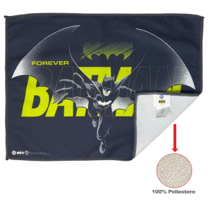 TOVAGLIETTA BATMAN IN TESSUTO DA COLAZIONE PRANZO CM.40X30- BA1350