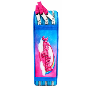 ASTUCCIO SCUOLA 3D UNICORNO MULTISCOMPARTO 3 ZIP PORTACOLORI PENNARELLI GIOTTO - UNI0832-A