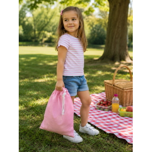 SET ASILO 3 PEZZI MINNIE DISNEY BAVETTA CON ELASTICO TOVAGLIETTA SACCA - MIN0941