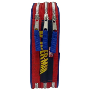 ASTUCCIO MULTISCOMPARTO SPIDERMAN MARVEL 3 ZIP PER LA SCUOLA PORTACOLORI GIOTTO - SPI37-6268