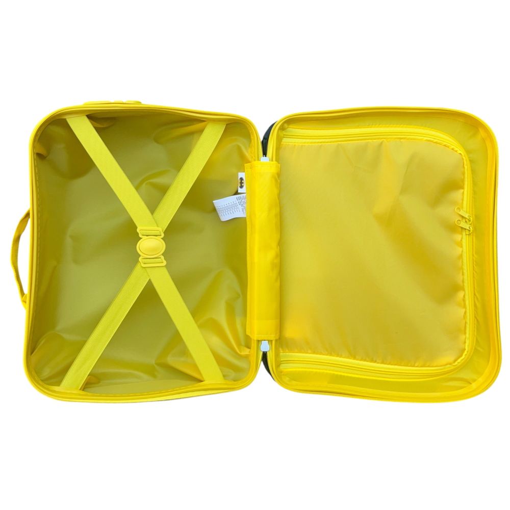 TROLLEY DA VIAGGIO CAVALCABILE BATMAN VALIGIA IN ABS TRAINABILE CON 4 RUOTE - L06890MC